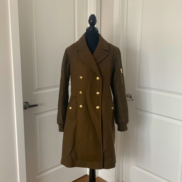 Vince Camuto Jackets & Blazers - Vince Camuto Military Style Wool Coat